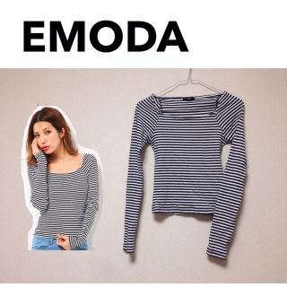 エモダ(EMODA)のEMODA♥️スクエアデコルテL/T♥️(カットソー(長袖/七分))