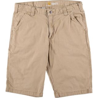 カーハート(carhartt)の古着 カーハート Carhartt RELAXED FIT ダック地ペインターショーツ ハーフパンツ メンズw34相当 /eaa558821(ショートパンツ)