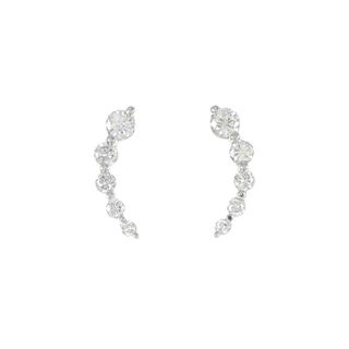PT900 ダイヤモンド ピアス 0.66CT(ピアス)