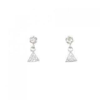 PT900 ダイヤモンド ピアス 0.55CT(ピアス)