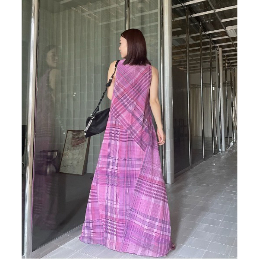 Ameri VINTAGE - アメリ MEDI STRAIN CHECK DRESSの通販 by