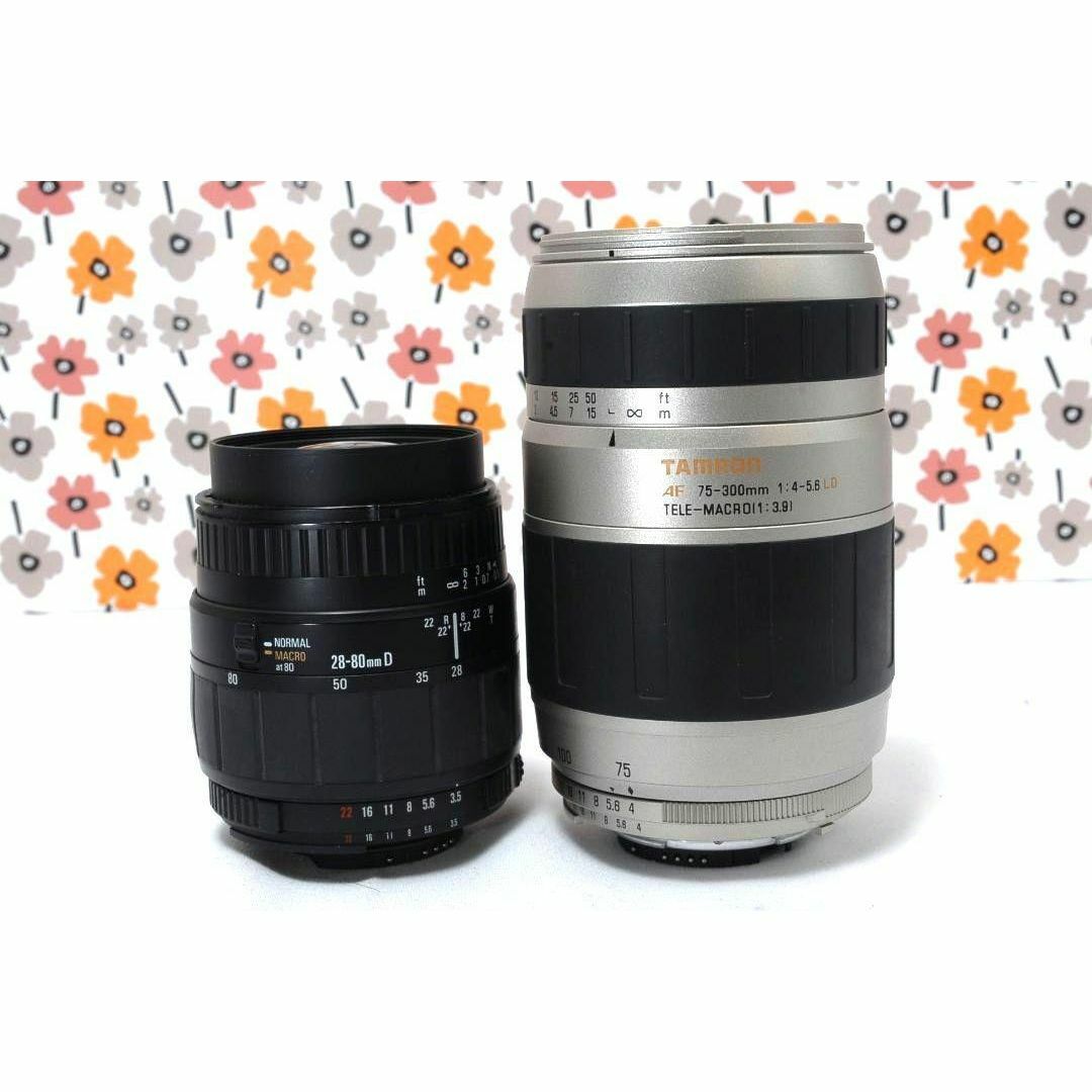 Nikon - 【返品保証】❤Nikon D7000❤ダブルレンズ❤スマホ転送OK❤すぐ撮影OK 返品保証】Nikon D7000❤プロに迫る高性能❤ダブルレンズ