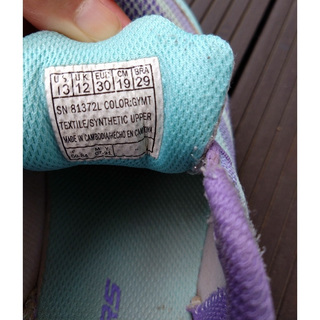 SKECHERS(スケッチャーズ)のスケッチャーズ19  キッズ/ベビー/マタニティのキッズ靴/シューズ(15cm~)(スニーカー)の商品写真