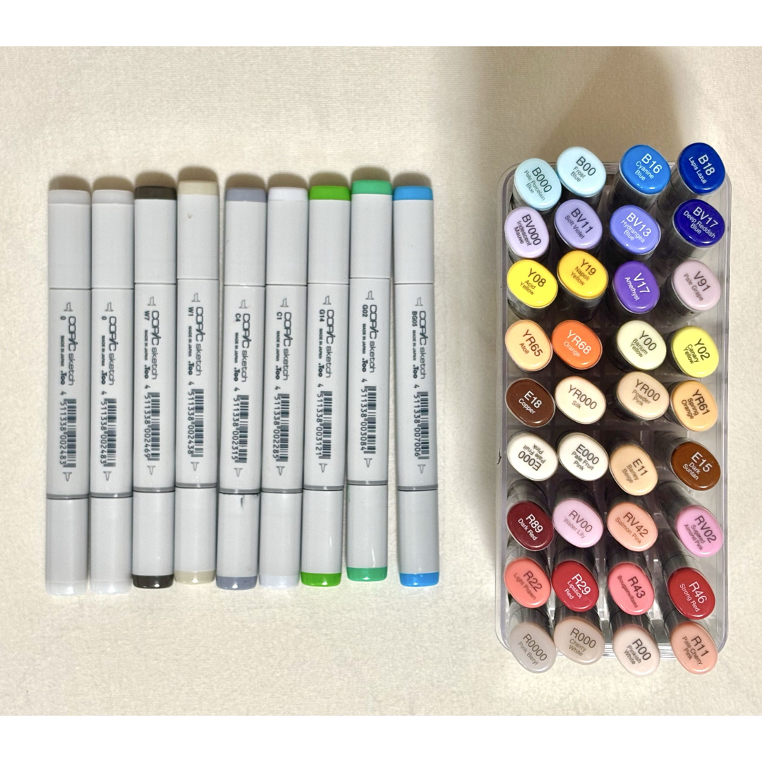 COPIC(コピック)のコピックスケッチ 45本 エンタメ/ホビーのアート用品(カラーペン/コピック)の商品写真