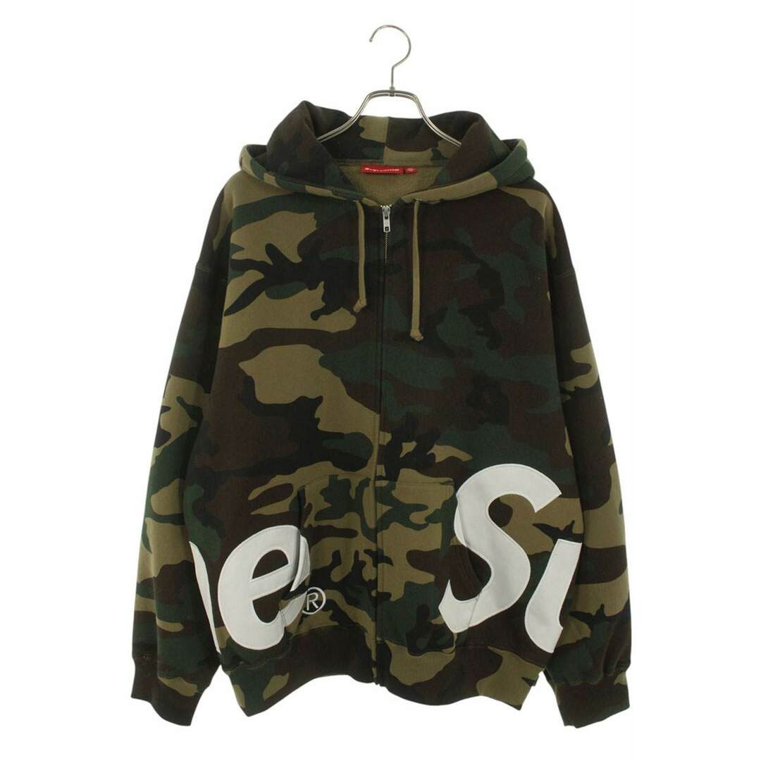Supreme★ビッグ ロゴ ジップアップ パーカー Big Logo Zip Up Hooded Sweatshirt | Supreme 25ss