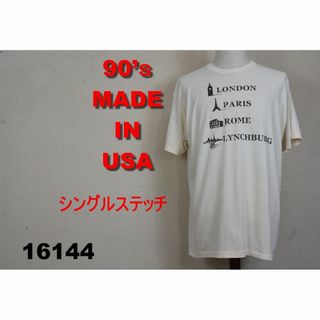 ヘインズ(Hanes)のヘインズ 90’ｓ Tシャツ シングルステッチ USA製 16144 ビンテージ(Tシャツ/カットソー(半袖/袖なし))