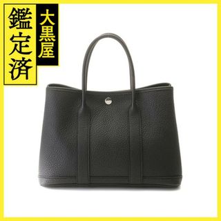 エルメス(HERMES)のエルメス ガーデンパーティTPM ブラック　ヴォーエプソン 2143200590228 【430】(ハンドバッグ)