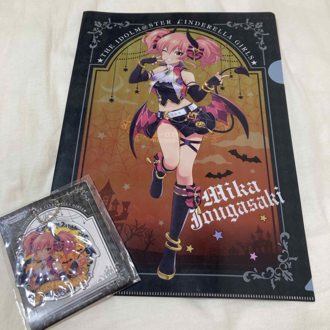 アイドルマスターシンデレラガールズ　ローソンキャンペーン城ヶ崎美嘉　非売品セット エンタメ/ホビーのおもちゃ/ぬいぐるみ(キャラクターグッズ)の商品写真