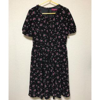 アナスイ(ANNA SUI)の新品 タグ付き☆アナスイ ANNA SUI＊花柄 ワンピース これからの季節に☆(ひざ丈ワンピース)