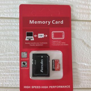 メモリーカード マイクロカード SDカード　256GB マイクロSDカード(PC周辺機器)