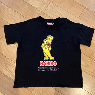 HARIBO Tシャツ　黒　キッズ(Tシャツ/カットソー)