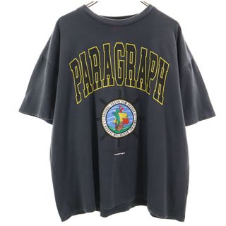 古着 PARAGRAPH パラグラフ P08 半袖 Tシャツ 2 グレー系 メンズ(Tシャツ/カットソー(半袖/袖なし))