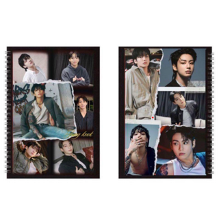 BTS ジョングク A6ノート 手帳 メモ帳 グク リングノート 韓国グッズ(その他)