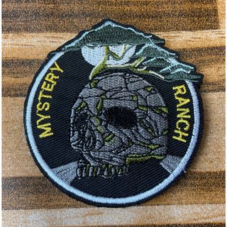 MYSTERY RANCH スカル刺繍パッチワッペン　ベルクロ