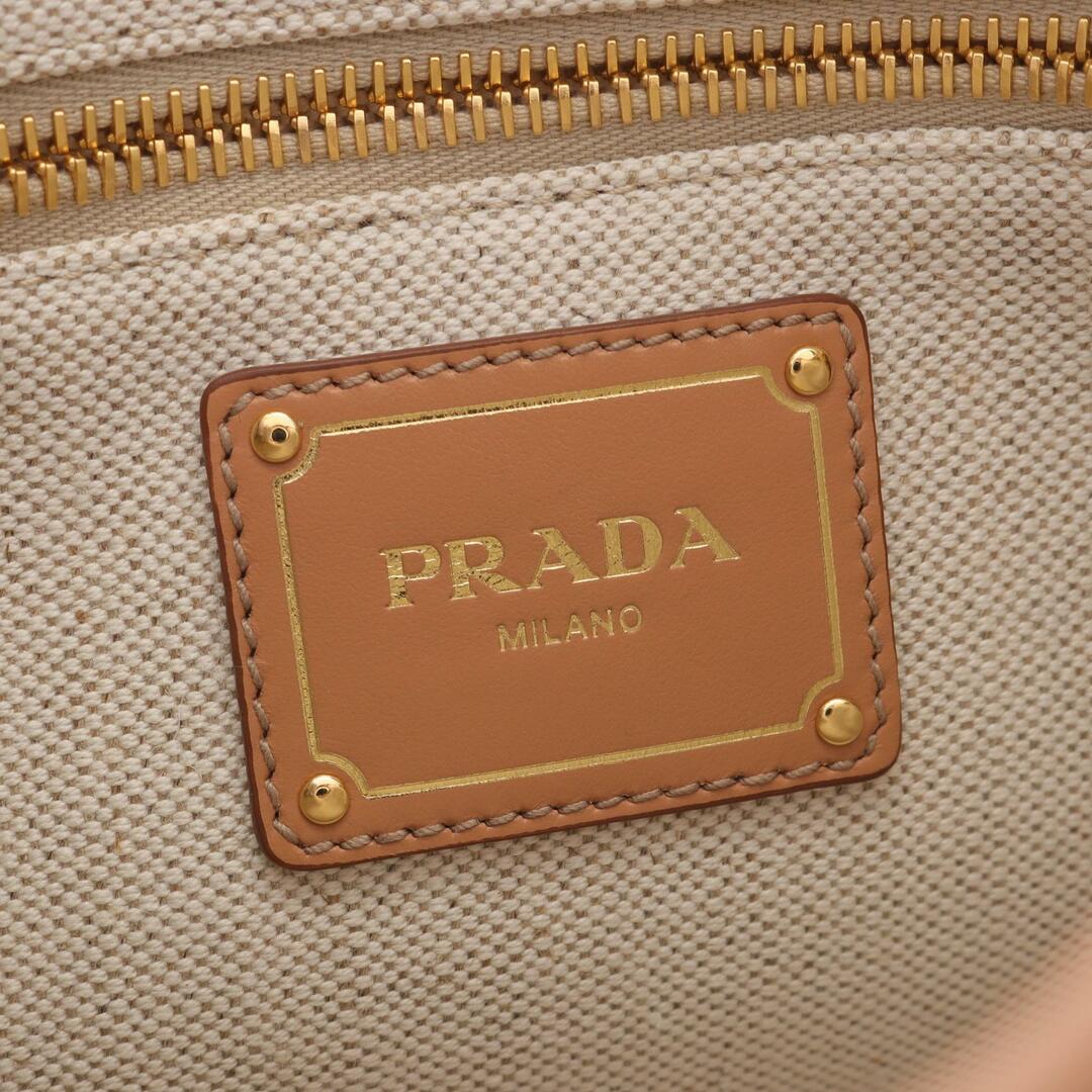 プラダ 1BE074 キャンバスレザー ハンドバッグ PRADA - プラダ PRADA ハンドバッグ バッグ キャンバス レザー