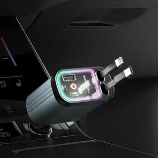 【2025年新モデル】シガーソケット 車載充電器 USB & USB-C(車内アクセサリ)