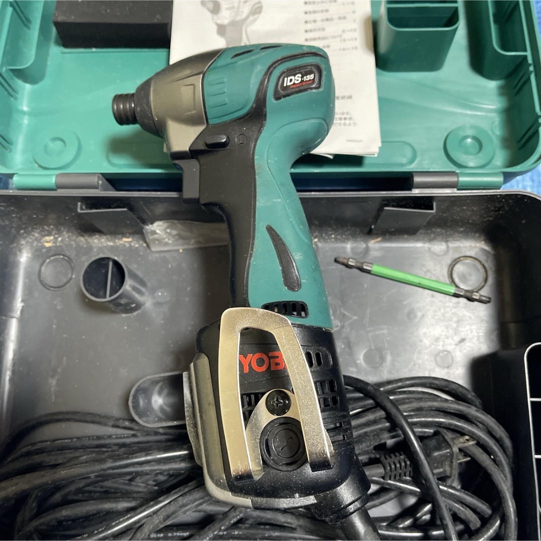 RYOBI(リョービ)のRYOBI リョービ インパクトドライバIDS-135 ドリル ケース付き スポーツ/アウトドアの自転車(工具/メンテナンス)の商品写真