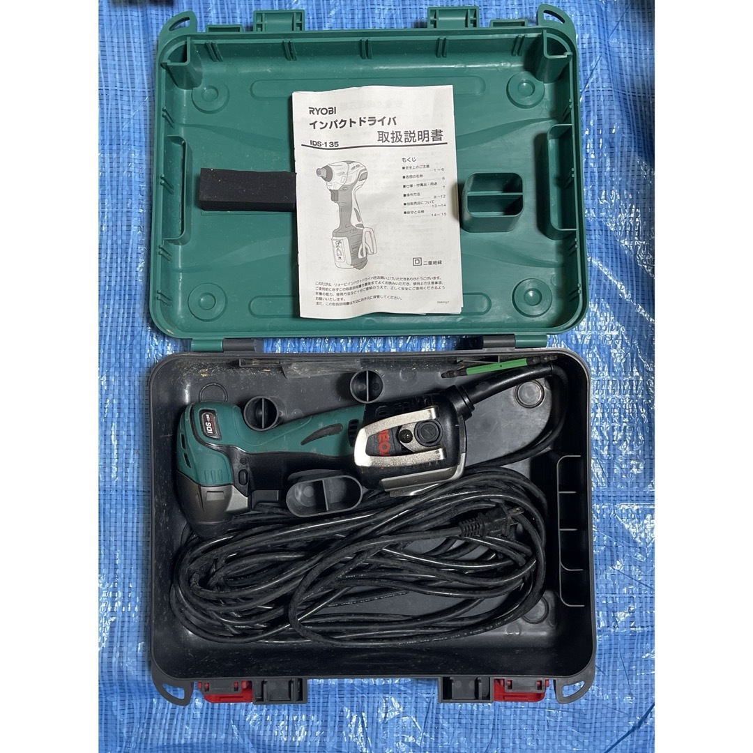 RYOBI(リョービ)のRYOBI リョービ インパクトドライバIDS-135 ドリル ケース付き スポーツ/アウトドアの自転車(工具/メンテナンス)の商品写真