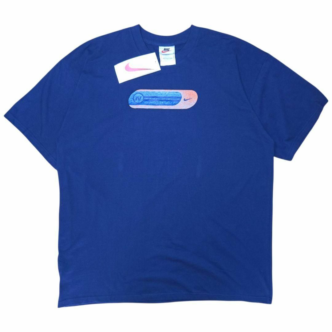 NIKE - 90s 00s NIKEセンターロゴプリントTシャツ デッド