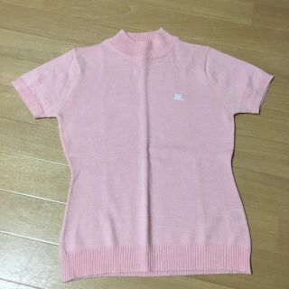 クレージュ(Courreges)のクレージュ 半袖 ニット(カットソー(半袖/袖なし))