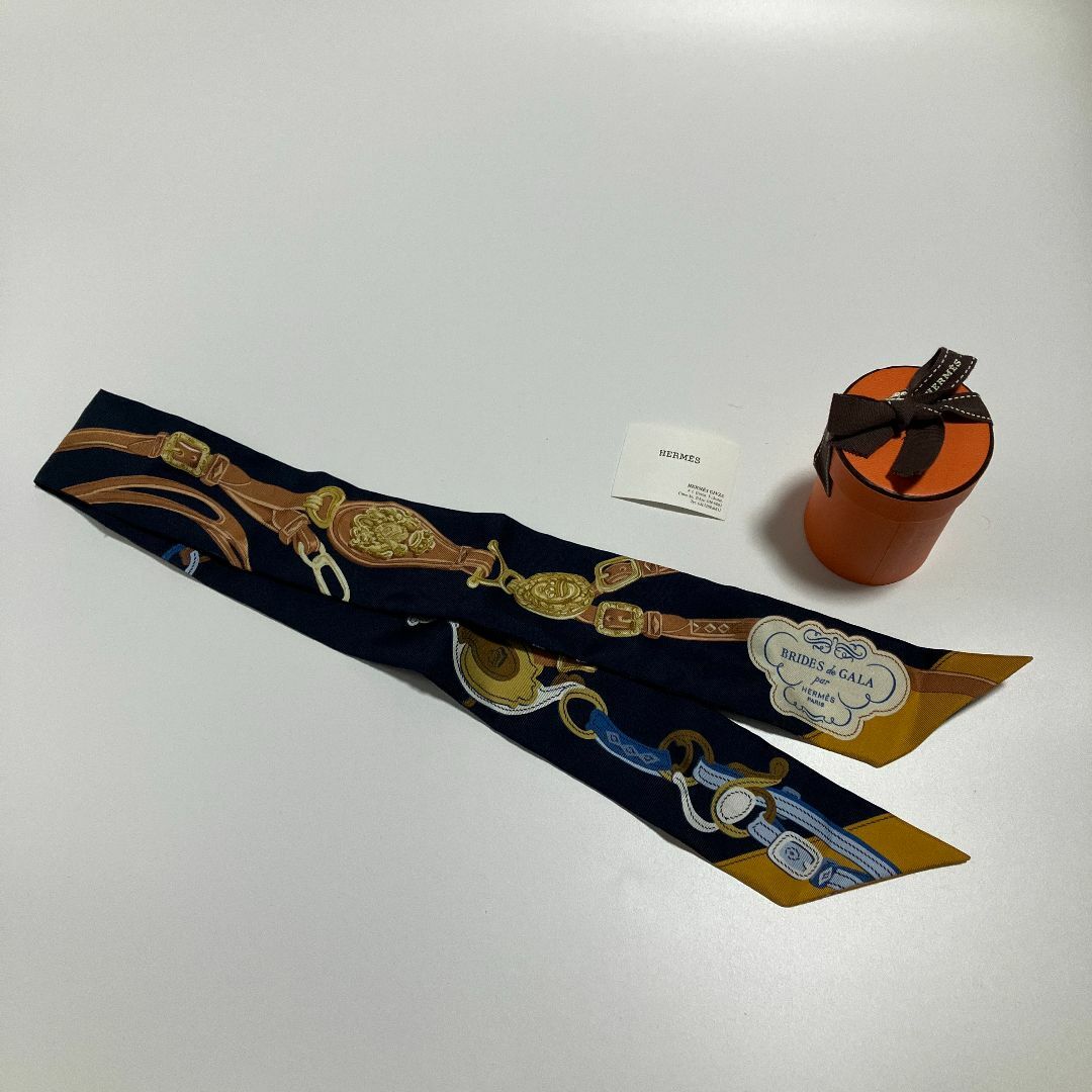 エルメス HERMES ツイリー BRIDES de GALA シルク レディース