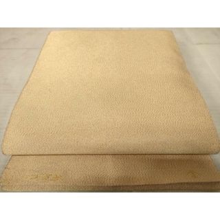 平和屋着物◎綴れ　全通柄袋帯　金杢　正絹　逸品　AAAU9405dt(帯)