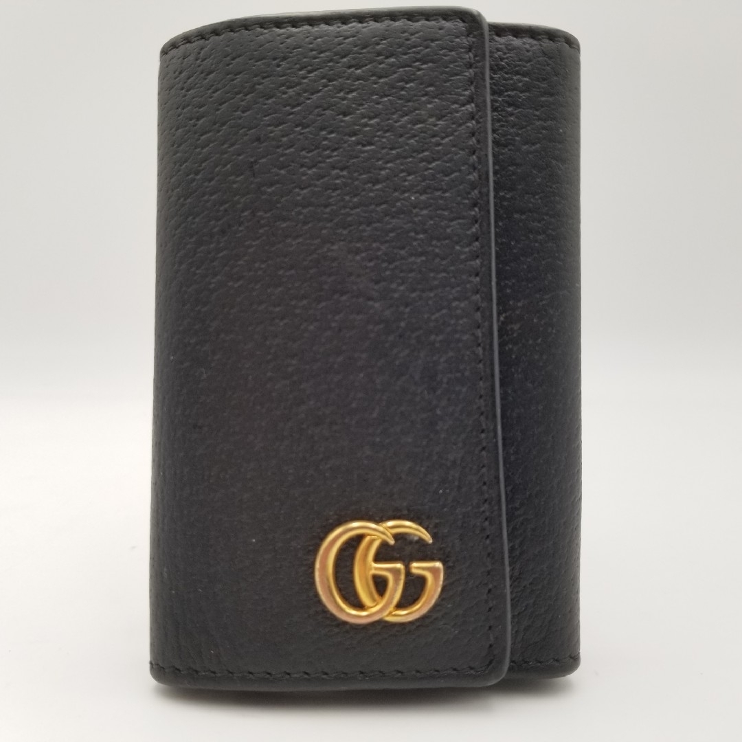 楽天市場】【未使用品】 グッチ キーケース 6連 GGマーモント