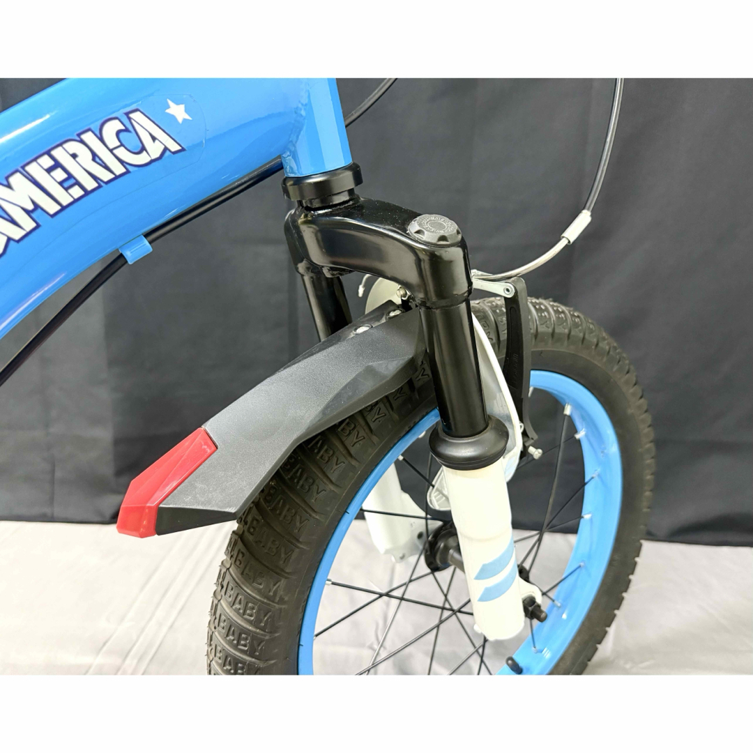 MARVEL - 美品 マーベル キャプテン・アメリカ 子供用自転車 16