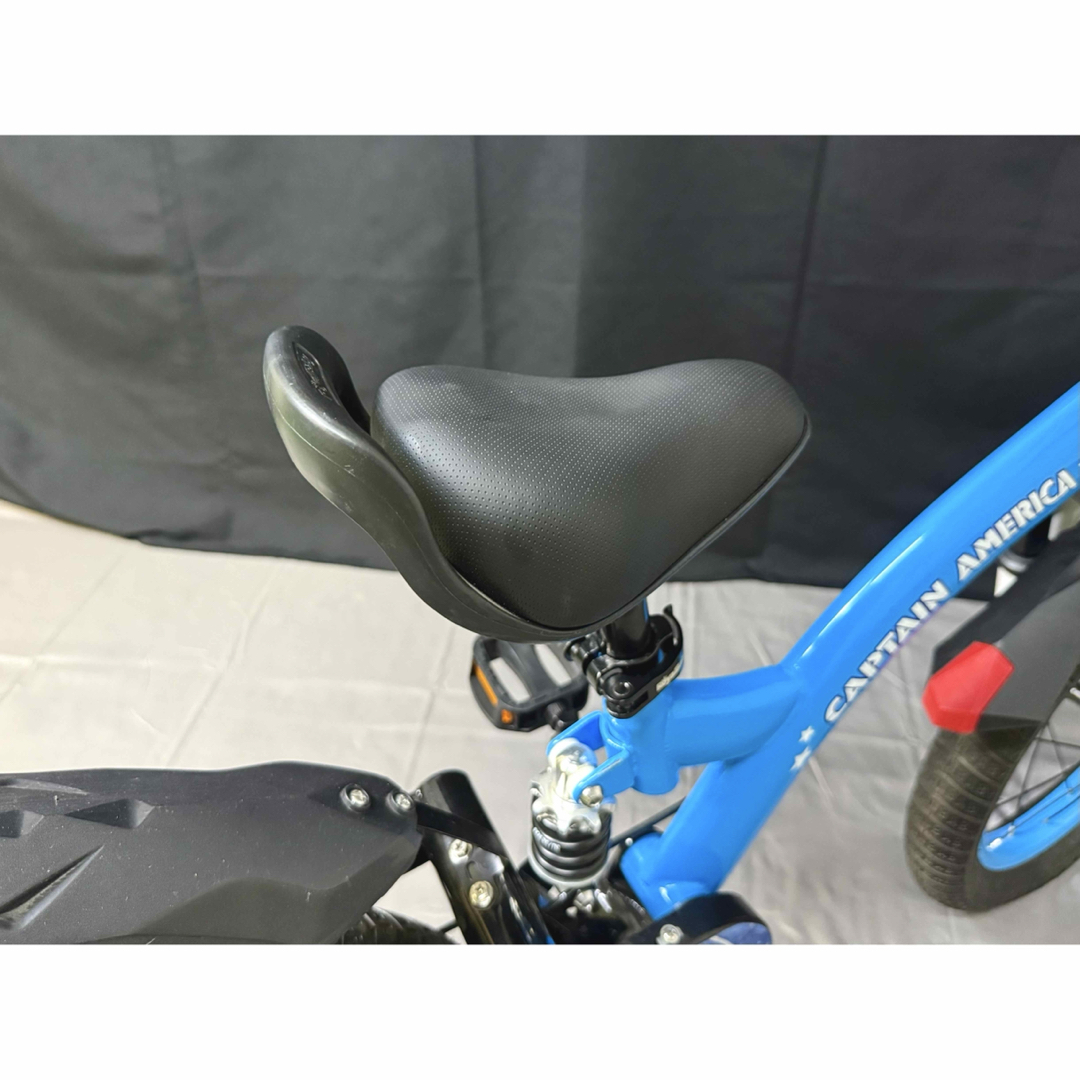 【最安値】 MARVEL 16 子供用自転車 キャプテン・アメリカ マーベル 美品 - 自転車本体