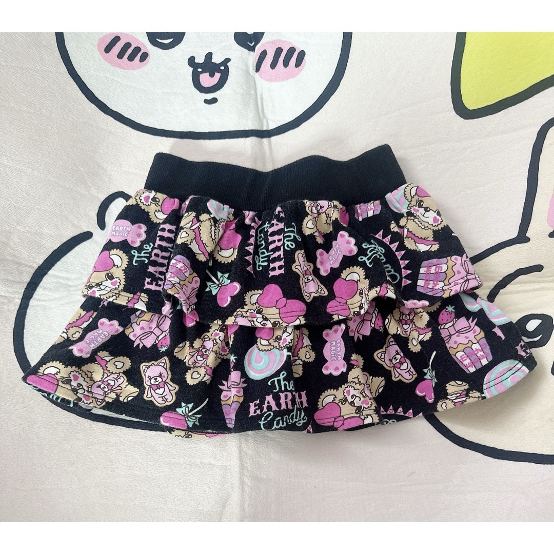 EARTHMAGIC(アースマジック)の▷キャンディースカパン130㌢◁♡*。゚ キッズ/ベビー/マタニティのキッズ服女の子用(90cm~)(スカート)の商品写真