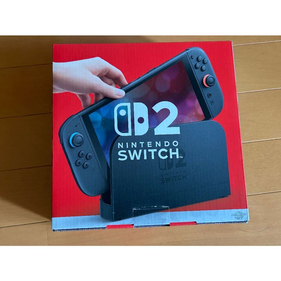 Nintendo Switch - Nintendo Switch 2マリオカートセットの箱の