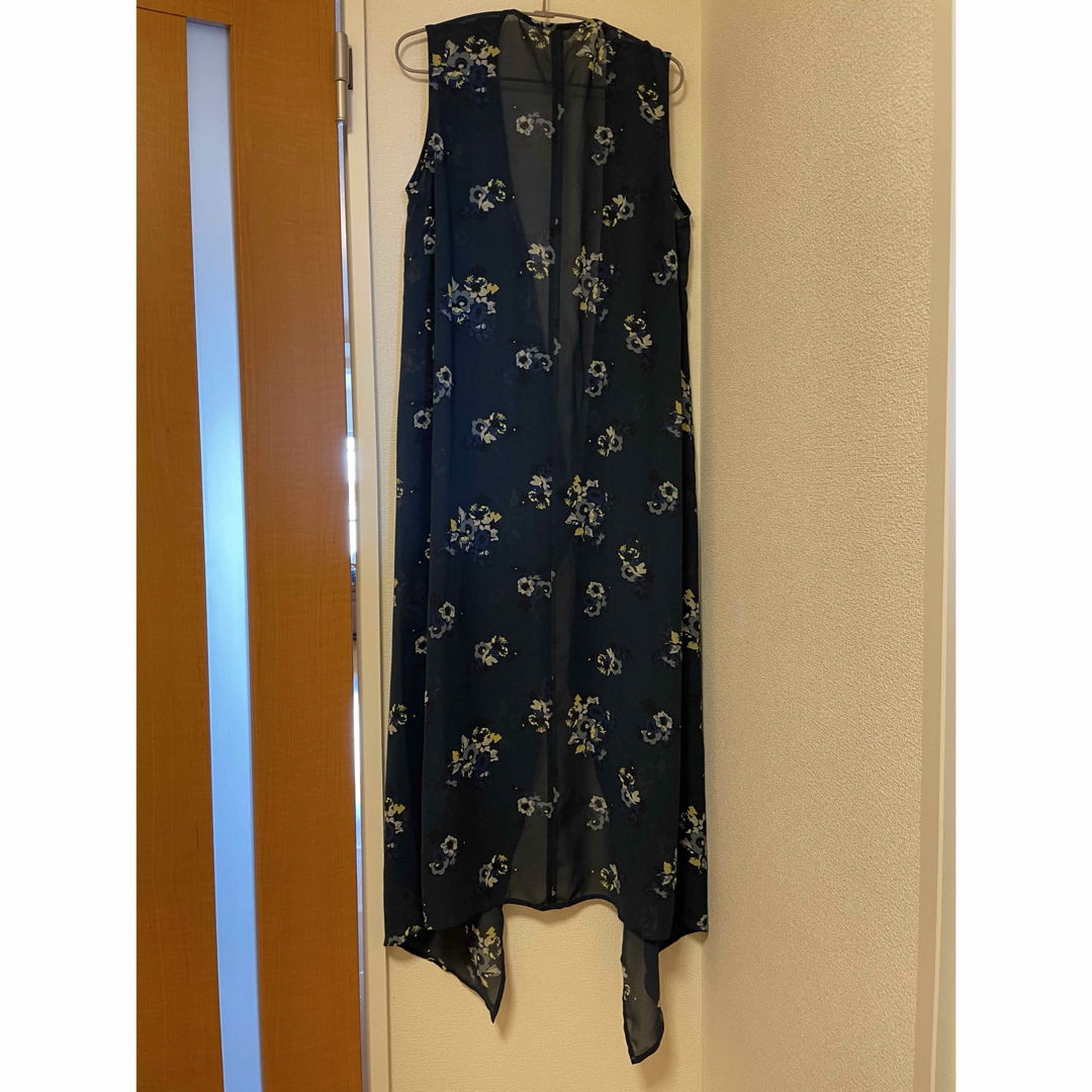 moussy(マウジー)のmoussyロングジレ レディースのトップス(ベスト/ジレ)の商品写真