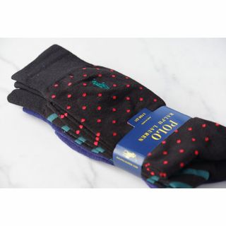 ポロラルフローレン(POLO RALPH LAUREN)のPOLOポロラルフローレン【3足セット／メンズ】おしゃれなソックス【新品です】(ソックス)