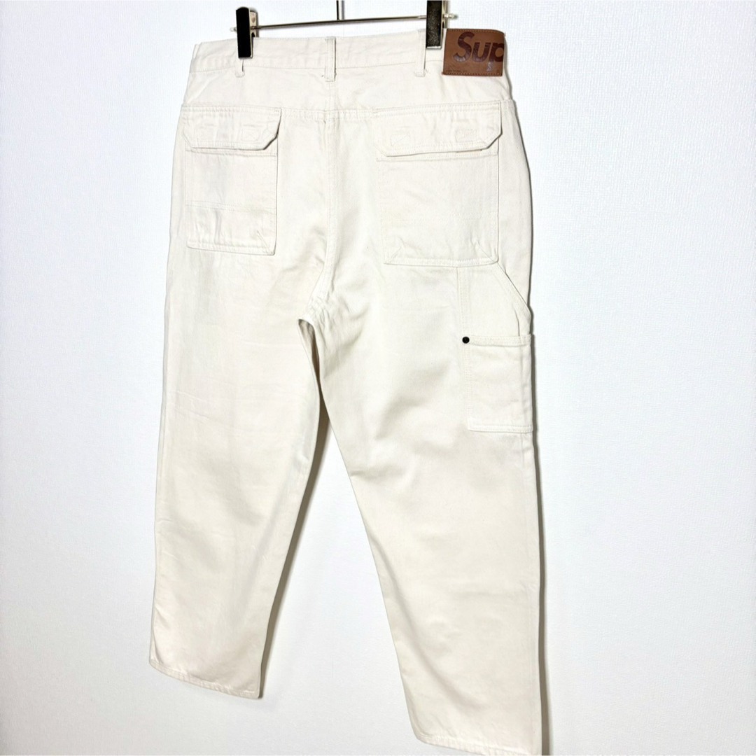 Supreme(シュプリーム)の美品 Supreme ダブルニーペインターパンツ "ナチュラル" size32 メンズのパンツ(ペインターパンツ)の商品写真