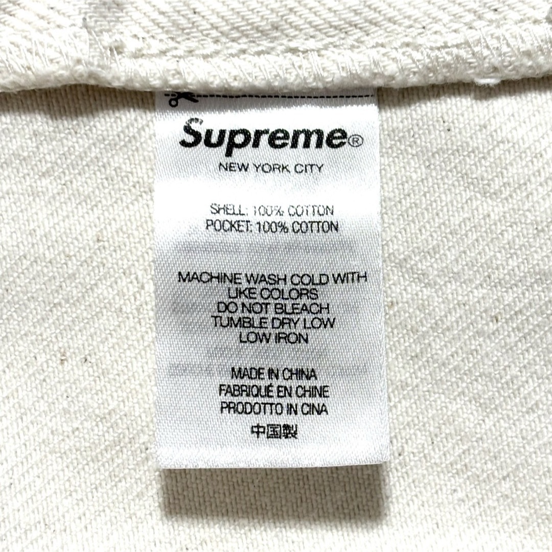 Supreme(シュプリーム)の美品 Supreme ダブルニーペインターパンツ "ナチュラル" size32 メンズのパンツ(ペインターパンツ)の商品写真