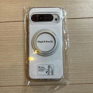 Google Pixel9 Pro XL スマホ ケース　カバー　リング付 透明(Androidケース)