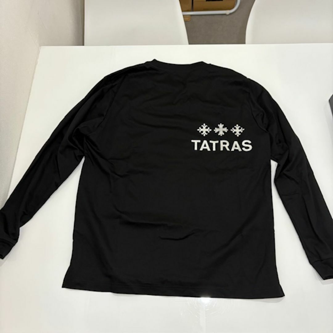タトラス コットン ロングTシャツ 01 170/88A ブラック タトラス コットン ロングTシャツ 01 170/88A ブラック トップス
