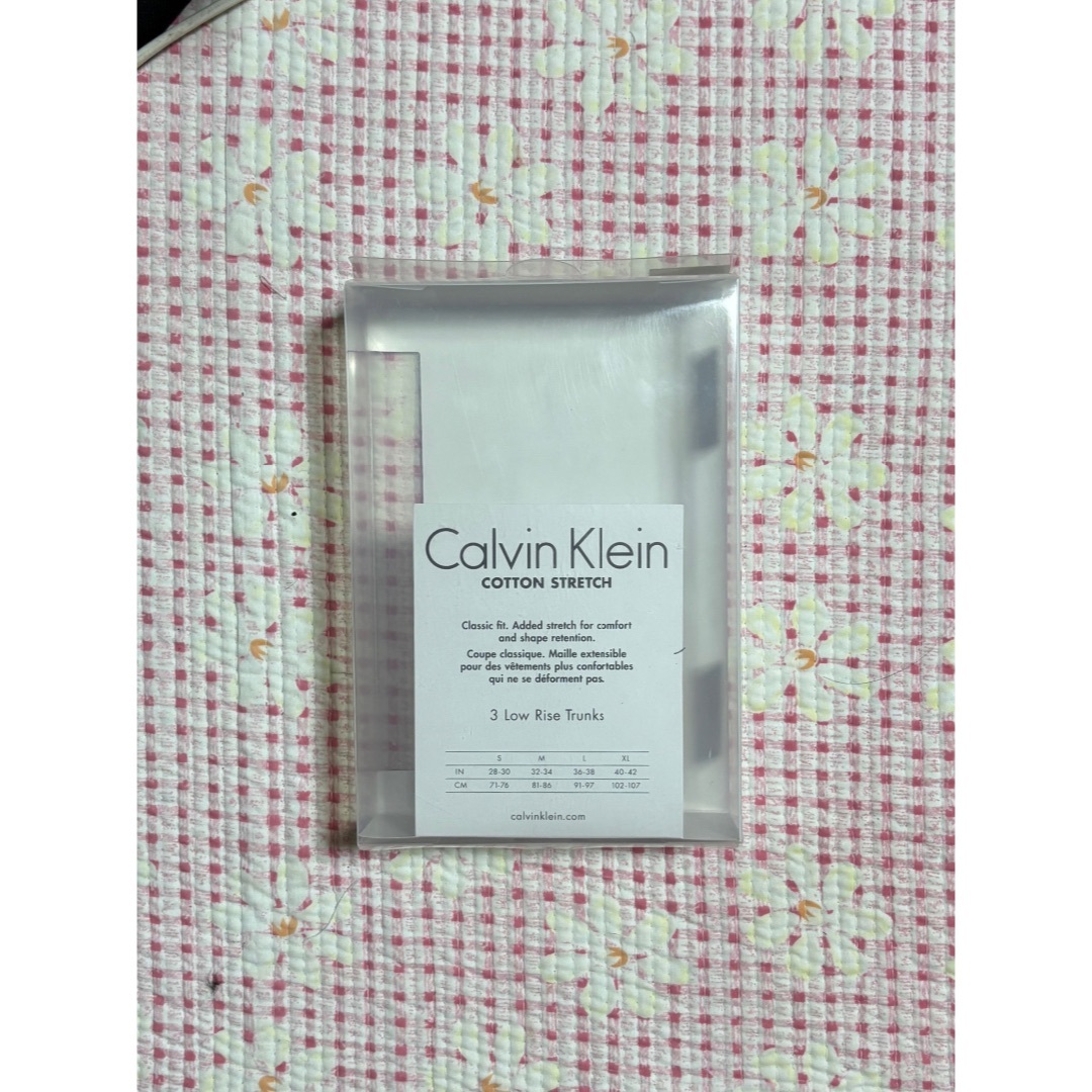 Calvin Klein(カルバンクライン)の新品未使用 カルバンクライン ローライズ ボクサーパンツ メンズのアンダーウェア(ボクサーパンツ)の商品写真