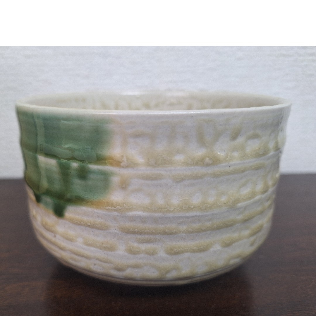 美濃焼(ミノヤキ)の美濃焼　抹茶碗　幸山窯　新品　未使用　茶道　茶道具　茶碗　茶器 インテリア/住まい/日用品のキッチン/食器(食器)の商品写真