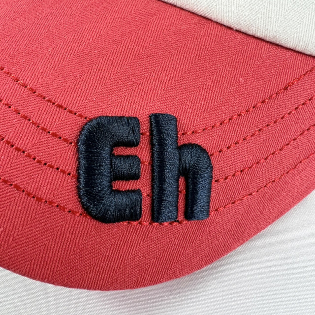 efficace(エフィカス)のエフィカスオム efficace メッシュ キャップ ゴルフ 帽子 レッド スポーツ/アウトドアのゴルフ(その他)の商品写真