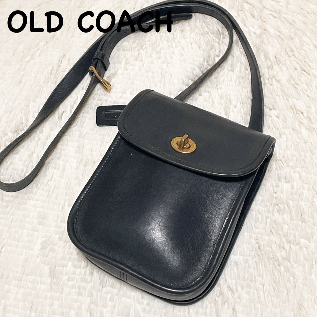 【着後レビューで 送料無料】 COACH - OLD COACH オールドコーチ ショルダー スモールサイド バッグ