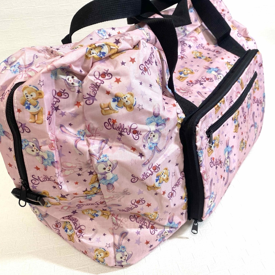 ステラ・ルー 折り畳み 旅行バッグ 【ピンク】 レディースのバッグ(ボストンバッグ)の商品写真