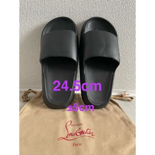 理学療法士推奨　男女兼用　24.5cm ±5cm 黒 スリッパ サンダル(サンダル)