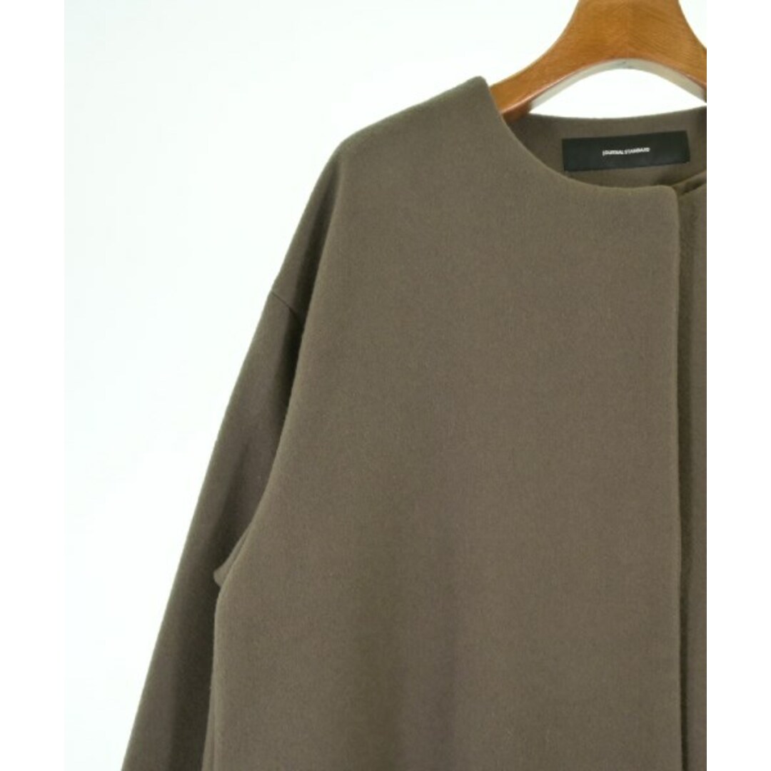 JOURNAL STANDARD コート(その他) 茶系 0277825J0087 JOURNAL STANDARD - JOURNAL STANDARD コート(その他) S 茶