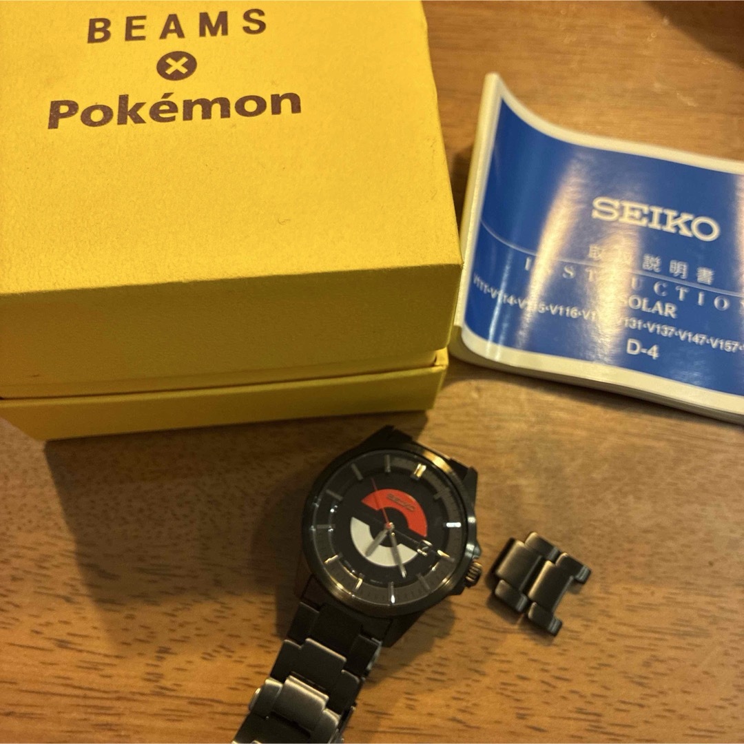美品 SEIKO×BEAMS / Pokemon Watch（モンスターボール）の通販