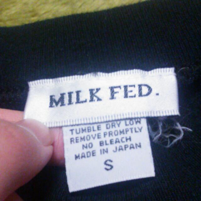 MILKFED.(ミルクフェド)のMILK FED＊ロゴトレーナー レディースのトップス(トレーナー/スウェット)の商品写真