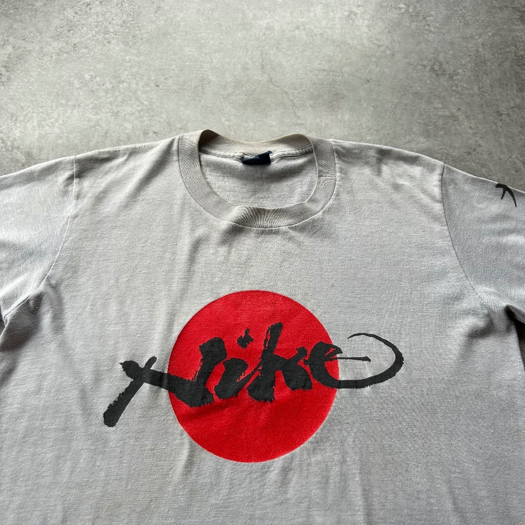 Nike ナイキ ヴィンテージ Tシャツ 80s ヴィンテージ NIKE 紺タグ フットボールTシャツ ナイキ