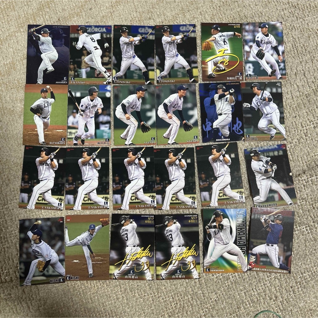 プロ野球チップス2024】埼玉西武ライオンズ「レギュラーカード