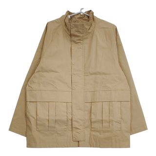イール(EEL)のEEL 新品 キャロルコート サイズL E-24166 定価48400円 スタンドカラー コート ベージュ メンズ イール【中古】5-0603M♪(その他)
