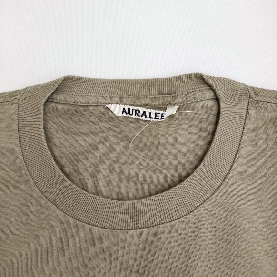 オーラリー　半袖 Tシャツ 未使用 AURALEE - AURALEE 新品 LUSTER PLAITING TEE サイズ4 A00SP02GT
